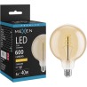 Mexen Vintis LED Spiral Filament Bulb E27, G125, 8W, Warm - 2200K, 600 lm, amber - L168-E27-0822-50
