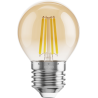 Mexen Vintis LED filament bulb E27, G45, 6W, Warm - 2200K, 600 lm, amber - L156-E27-0622-50