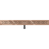 Mexen Flat M01 linear drain 80 cm, rose gold - 1620080-15