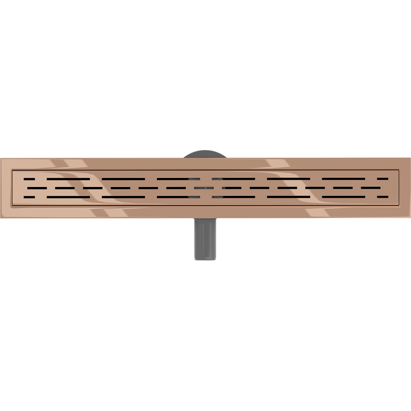Mexen Flat 360° M01 swivel linear drain 50 cm, rose gold - 1620050-40