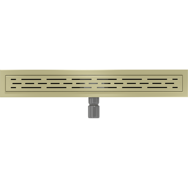 Mexen Flat M01 linear drain 60 cm, brushed gold - 1A20060-15