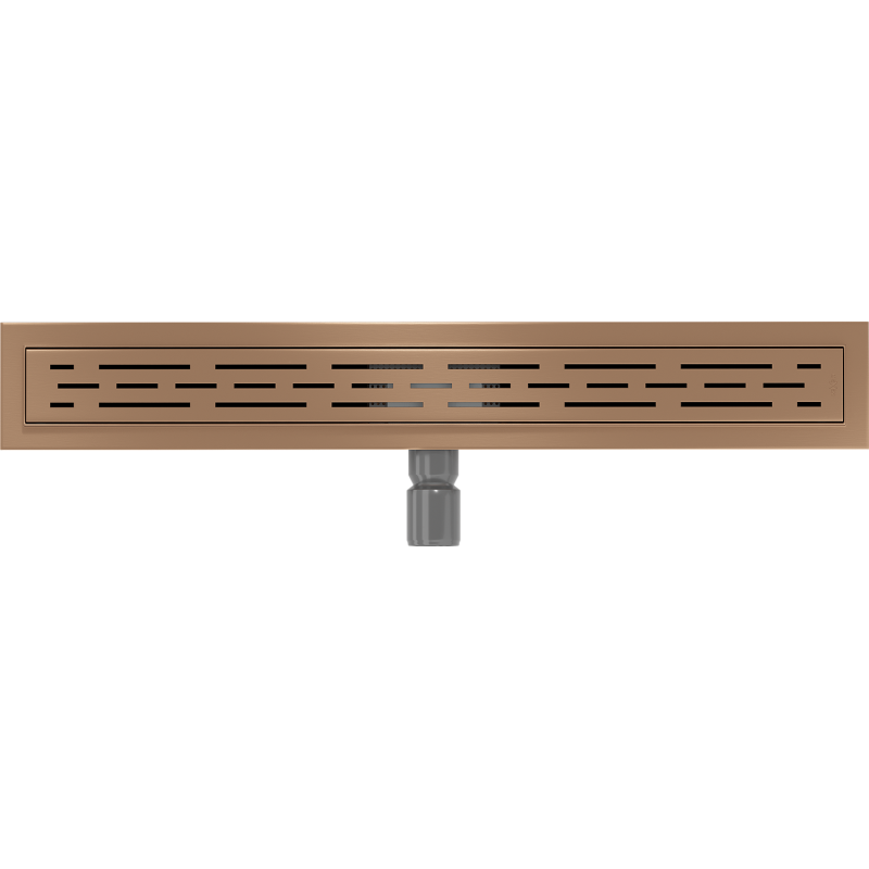 Mexen Flat M01 linear drain 60 cm, brushed copper - 1C20060-15