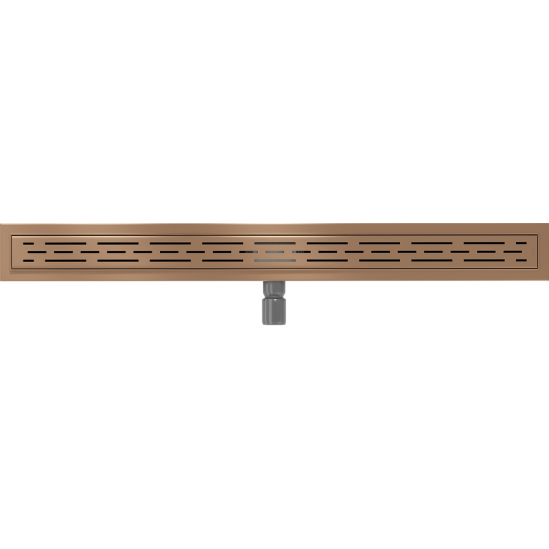 Mexen Flat M01 linear drain 90 cm, brushed copper - 1C20090-15