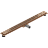 Mexen Flat M01 linear drain 100 cm, brushed copper - 1C20100-15