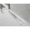 Mexen Flat 360° M03 rotary linear drain 90 cm, stainless steel - 1022090-40