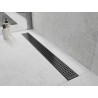Mexen Flat 360° M08 360° Rotatable Linear Drain 70 cm, Black - 1725070-40