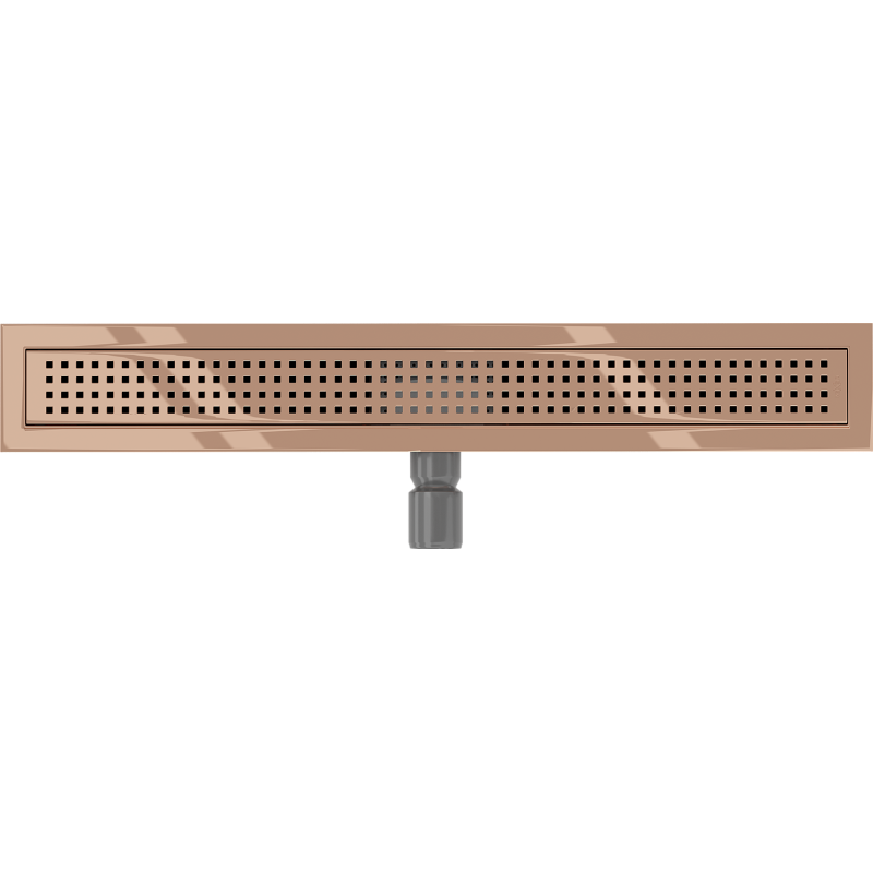 Mexen Flat M08 linear drain 60 cm, rose gold - 1625060-15