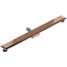 Mexen Flat M08 linear drain 90 cm, rose gold - 1625090-15