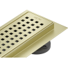 Mexen Flat M08 Linear Drain 50 cm, Brushed Gold - 1A25050-15