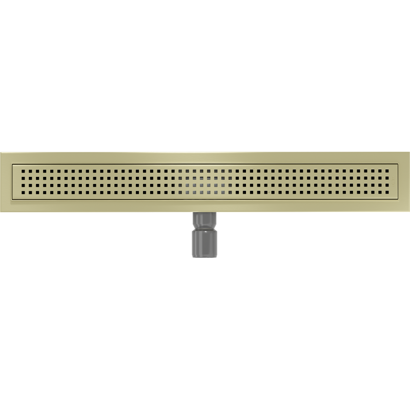 Mexen Flat M08 Linear Drain 50 cm, Brushed Gold - 1A25050-15