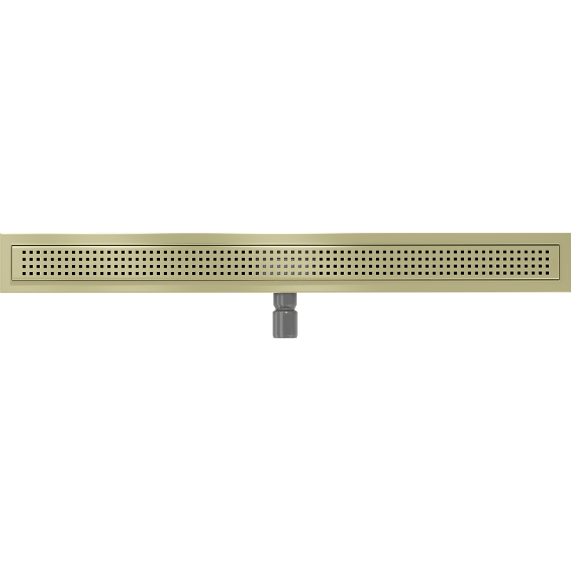Mexen Flat M08 Linear Drain 90 cm, Brushed Gold - 1A25090-15