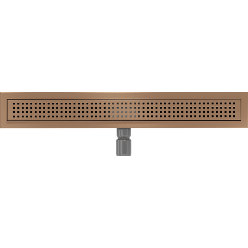 Mexen Flat M08 linear drain 70 cm, brushed copper - 1C25070-15