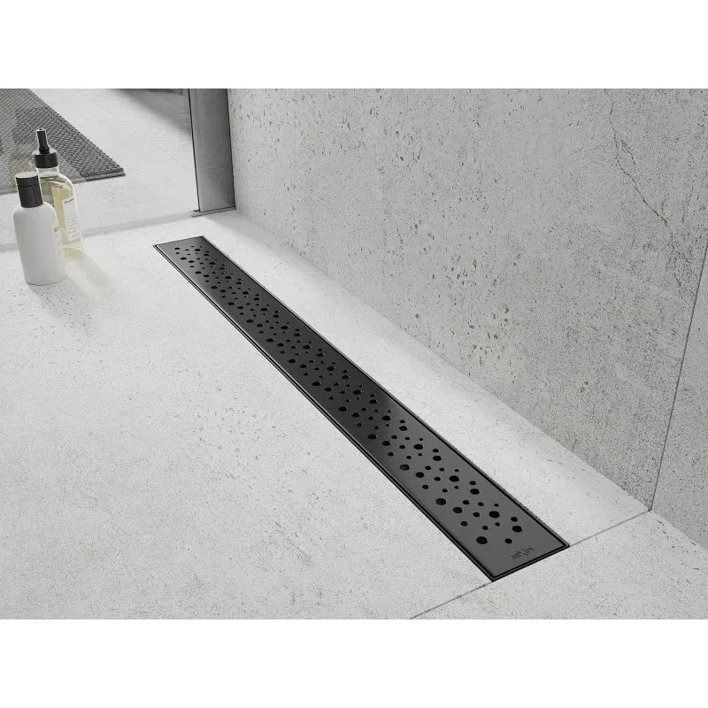Mexen Flat M12 linear drain 80 cm, black - 1721080-15