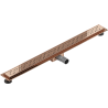 Mexen Flat M12 linear drain 90 cm, rose gold - 1621090-15