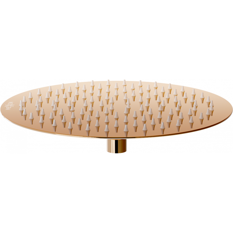 Mexen Slim showerhead 25 cm, rose gold - 79225-60
