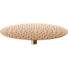 Mexen Slim showerhead 25 cm, rose gold - 79225-60