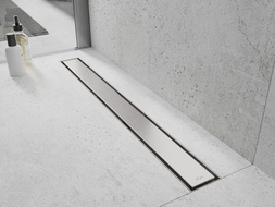 Mexen Flat M13 Linear Drain 2in1 130 cm, Stainless Steel - 1010130
