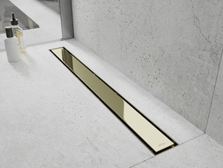 Mexen Flat M13 Linear Drain 2-in-1 100 cm, Gold - 1510100-15