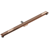 Mexen Flat M13 linear drain 2 in 1 110 cm, rose gold - 1610110