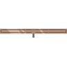 Mexen Flat M13 linear drain 2-in-1 130 cm, rose gold - 1610130