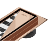 Mexen Flat M13 linear drain 2-in-1 50 cm, rose gold - 1610050-15