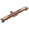 Mexen Flat M13 Linear Drain 2-in-1 60 cm, Rose Gold - 1610060-15