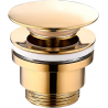 Mexen universal click-clack plug, gold - 79930-50