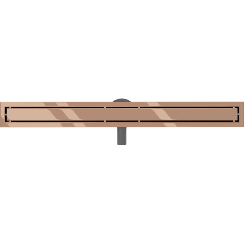 Mexen Flat 360° M13 linear rotary drain 2-in-1 100 cm, rose gold - 1610100-40
