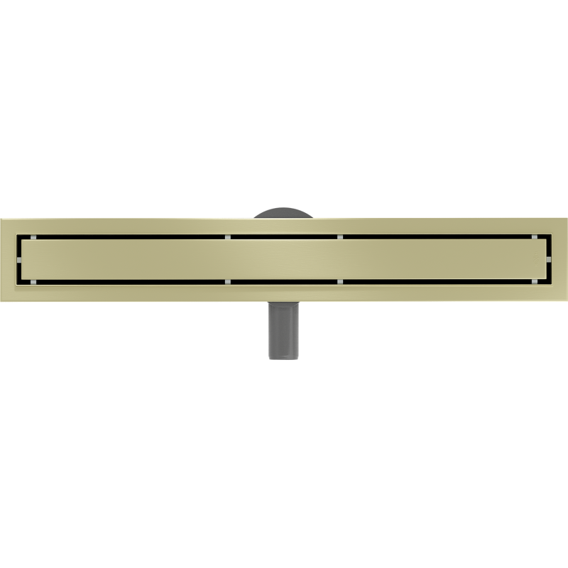 Mexen Flat 360° M13 Linear Rotating Drain 2-in-1 60 cm, Gold Brushed - 1A10060-40