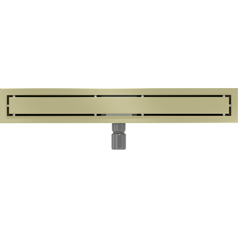 Mexen Flat M13 Linear Drain 2-in-1 60 cm, Brushed Gold - 1A10060-15