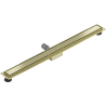 Mexen Flat M13 Linear Drain 2-in-1 90 cm, Brushed Gold - 1A10090-15