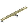 Mexen Flat M13 Linear Drain 2-in-1 90 cm, Brushed Gold - 1A10090-15