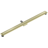 Mexen Flat M13 Linear Drain 2-in-1 110 cm, Brushed Gold - 1A10110