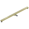 Mexen Flat M13 Linear Drain 2-in-1 120 cm, Brushed Gold - 1A10120