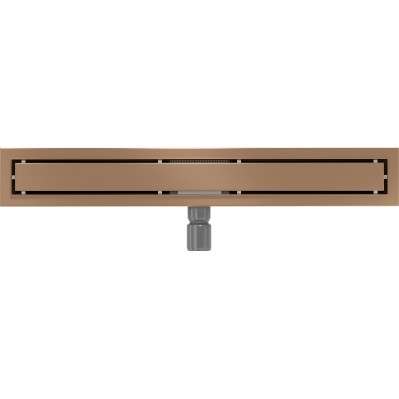 Mexen Flat M13 Linear Drain 2-in-1 50 cm, Brushed Copper - 1C10050-15