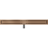 Mexen Flat M13 linear drain 2-in-1 80 cm, brushed copper - 1C10080-15