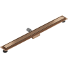 Mexen Flat M13 Linear Drain 2-in-1 90 cm, Brushed Copper - 1C10090-15