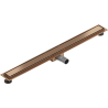 Mexen Flat M13 linear drain 2-in-1 100 cm, brushed copper - 1C10100-15