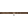 Mexen Flat M13 Linear Drain 2in1 110 cm, Brushed Copper - 1C10110