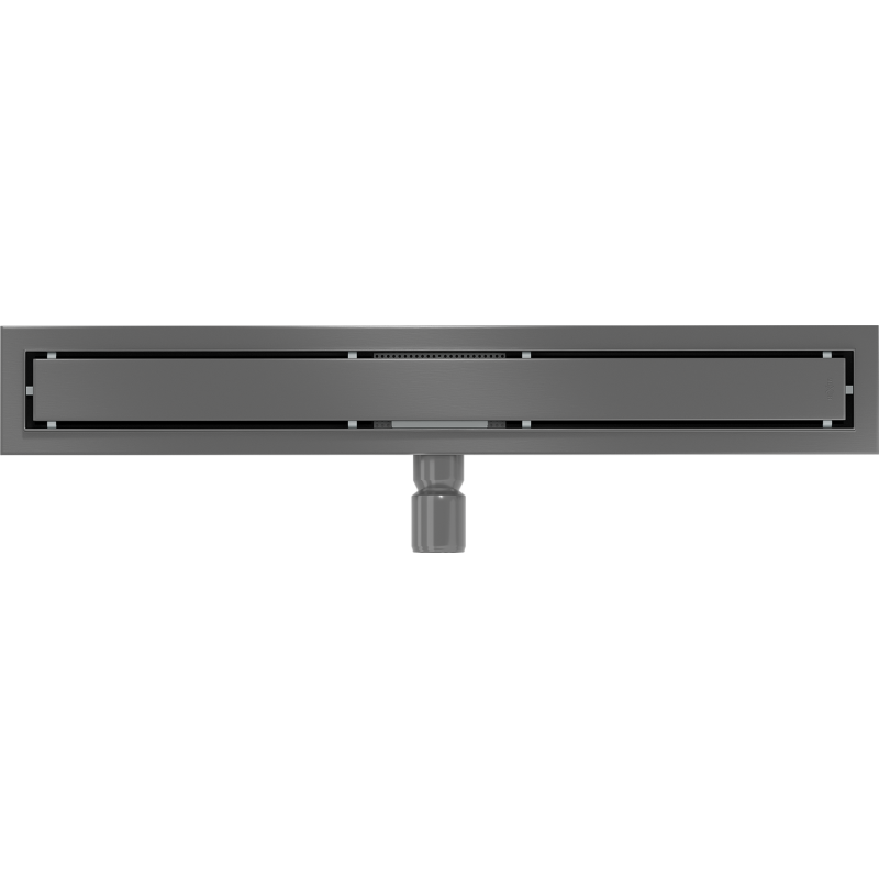 Mexen Flat M13 linear drain 2-in-1 60 cm, gun gray brushed - 1E10060-15