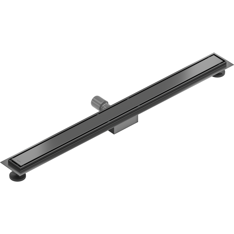 Mexen Flat M13 linear drain 2-in-1 100 cm, brushed gun gray - 1E10100-15