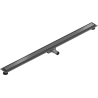 Mexen Flat M13 linear drain 2-in-1 130 cm, gun gray brushed - 1E10130