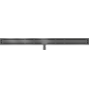 Mexen Flat M13 linear drain 2-in-1 130 cm, gun gray brushed - 1E10130