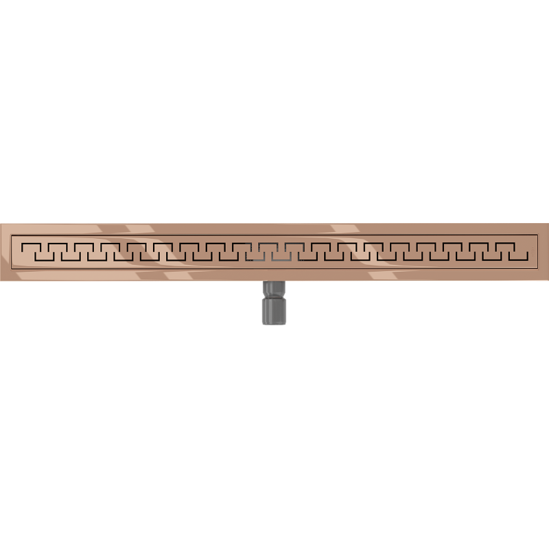 Mexen Flat M15 linear drain 90 cm, rose gold - 1624090-15