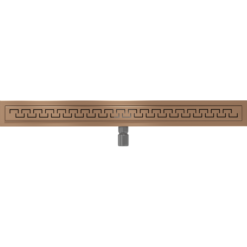 Mexen Flat M15 linear drain 90 cm, brushed copper - 1C24090-15