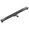 Mexen Flat M15 linear drain 100 cm, brushed gun gray - 1E24100-15