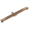 Mexen Flat M18 Linear Drain 80 cm, Brushed Copper - 1C23080-15