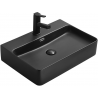 Mexen Lara countertop washbasin 60 x 42 cm, matte black - 21166085