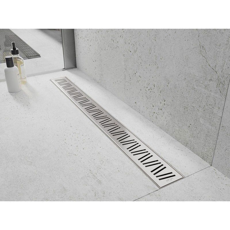 Mexen Flat M22 Linear Drain 100 cm, inox - 1029100-15
