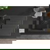 Mexen Andres 1.5-compartment granite sink with a drip tray 1000 x 500 mm spotted black, siphon Black - 6515101510-76-B